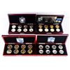 Image 1 : Collection of Bradford Exchange - Special Presentation Collections in Mahogany Collector Cases,  Eac