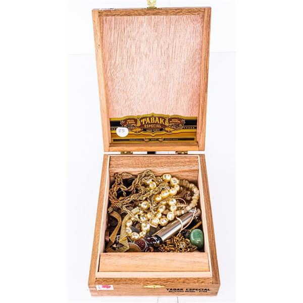 Cigar Box w/ Contents