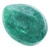 Image 1 : Loose Gemstone - exact total weight 11.3ct., One pear cut natural emerald, Appraisal: $705