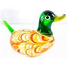 Image 2 : Art Glass Mallard Duck Sculpture