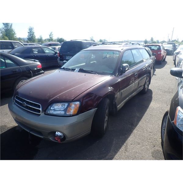 2001 Subaru Outback Speeds Auto Auctions