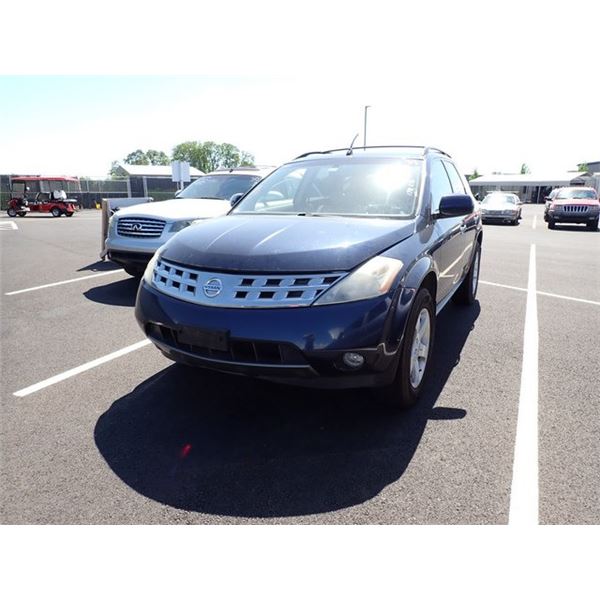 2005 Nissan Murano RUNS WITH MECHANICAL PROBLEMS Speeds Auto Auctions