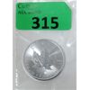 Image 1 : 1 Oz .9999 Silver 2021 Canada Maple Leaf Coin 