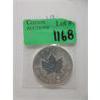 Image 1 : 1 Oz .9999 Silver 2016 Canada Maple Leaf Coin