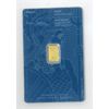 Image 2 : 1 Gram .9999  Fine Gold Britannia Certified Bar 