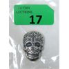 Image 1 : 2 Oz .999  Silver 2D Sugar Skull Bar 