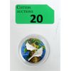 Image 1 : 1/2 Oz .9999  Silver 2017 $10 Colourized Birds Among Nature Coin 