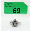 Image 1 : Mystic Topaz & Diamond Sterling Silver Cocktail Ring