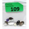 Image 1 : 48 CTW Assorted Loose Gemstones 