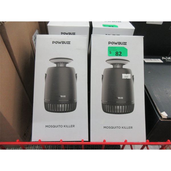 2 New PowBuzz Mosquito Killers - Model PB-H01E 