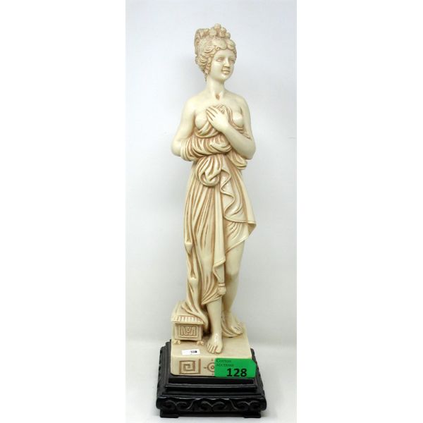 Italian Made Luigi Toni Goddess Sculpture 