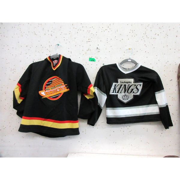 1 Each of Children's Kings & Canuks Jersey
