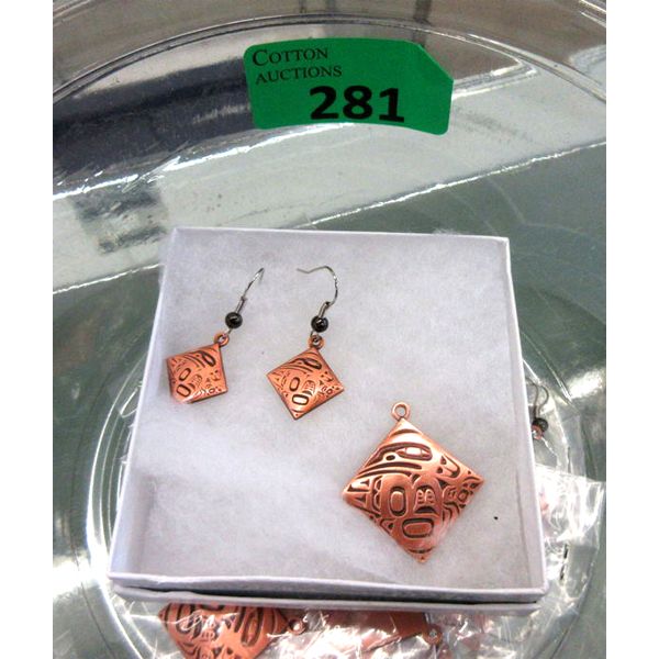 24 New A. Everson Metal Earrings & Pendants