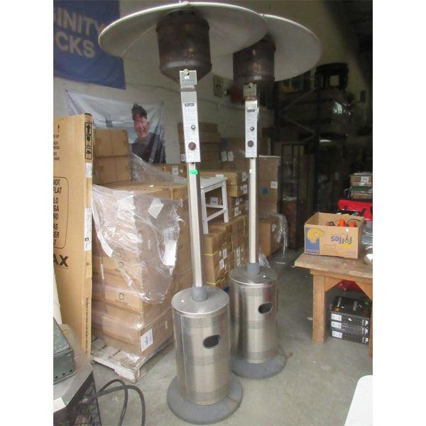 2 Charmglo Propane Patio Heaters