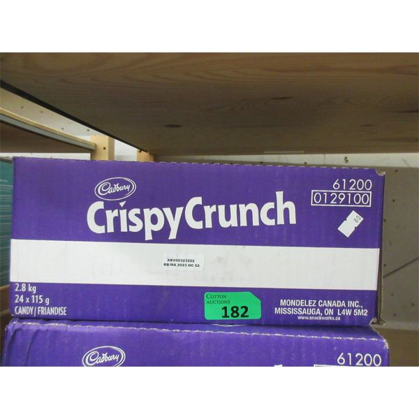 Case of 24 Cadbury Crispy Crunch Chocolate Bars