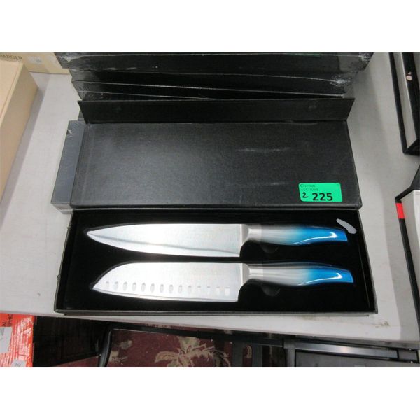 2 New Becokay 2 Piece Chef Knife Sets