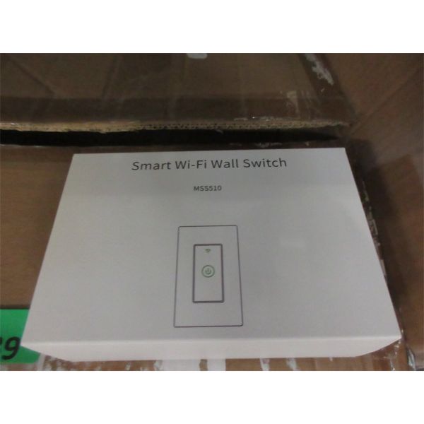 8 New Single Pole Smart WiFi Switches 	