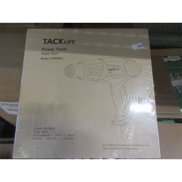 New Heat Gun by Tacklife - Model HGP68AC