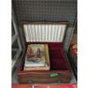 Image 1 : Silverware Chest with Drawer & 3 Vintage Books