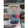 Image 1 : 2 Drawer Storage Tower with Flying Disc Toys 