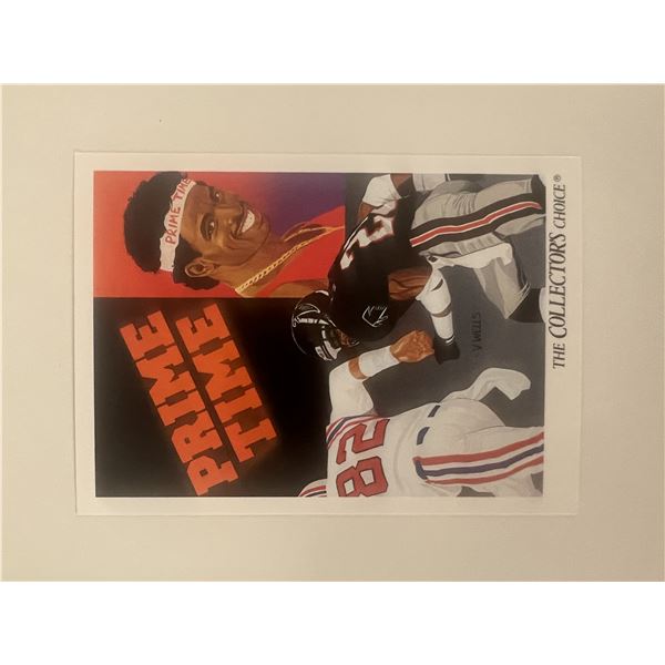 Atlanta Falcons Deion Sanders 1991 Upper Deck #85 trading card