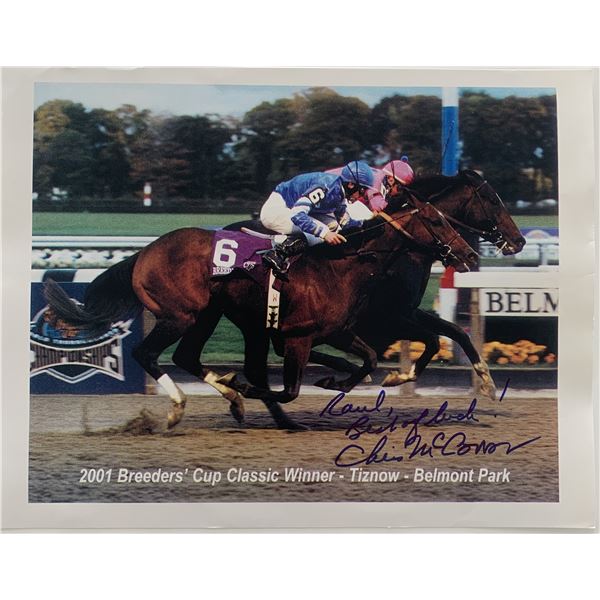 Chris McCarron signed photo