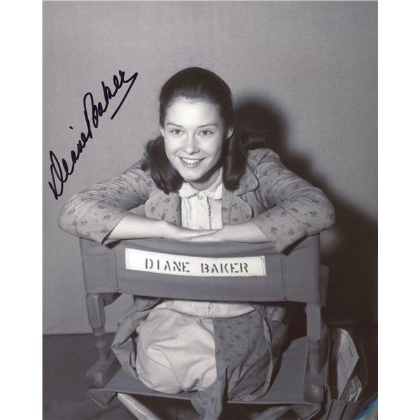 Diane Baker singed photo