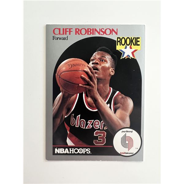 Portland Trailblazers Cliff Robinson NBA Hoops #250 Rookie Basketball Card