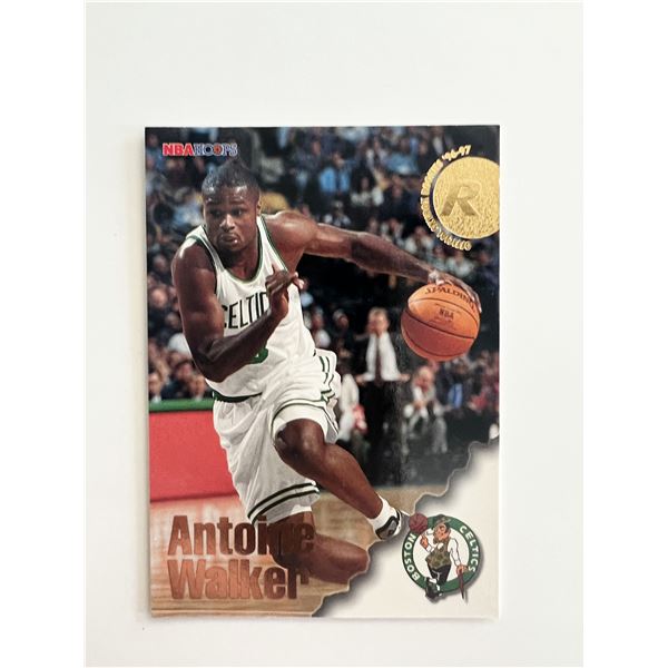 Boston Celtics Antoine Walker 1996-97 NBA Hoops #312 Basketball Card