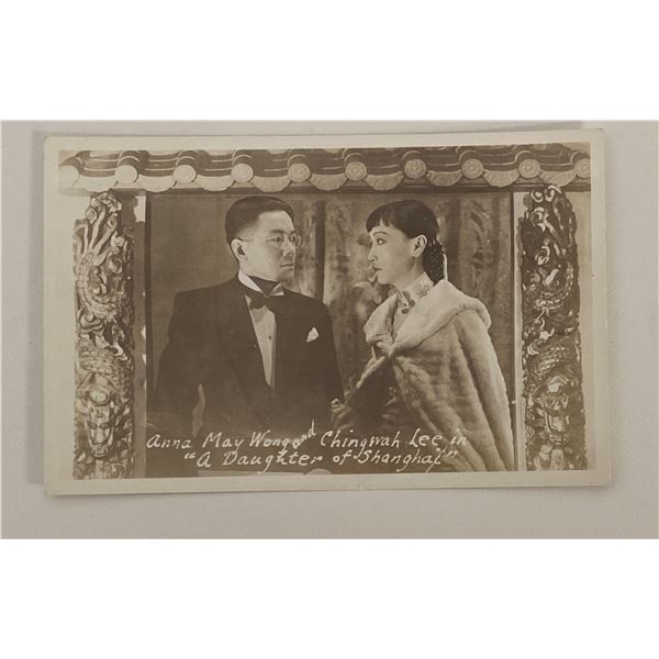 A Daughter of Shanghai signed postcard