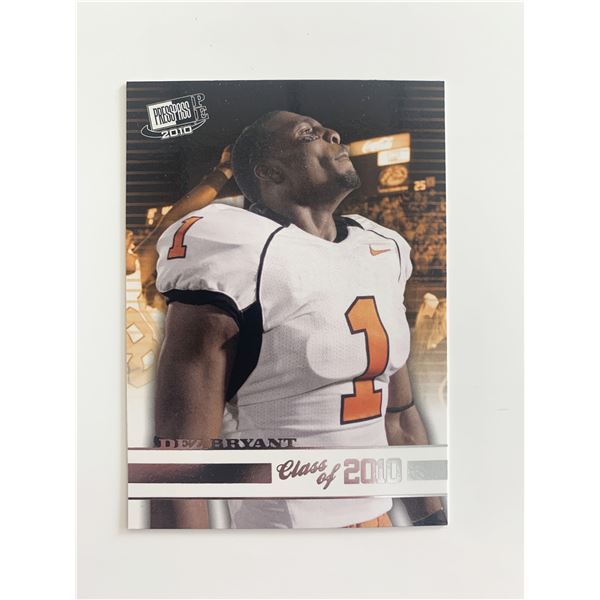 2010 PRESS PASS #CL-8 DEZ BRYANT CARD