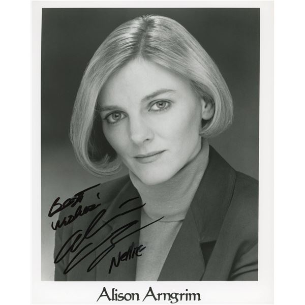Alison Arngrim signed photo