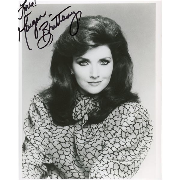 Morgan Brittany signed photo