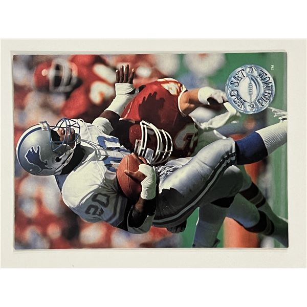 Detroit Lions Barry Sanders 1991 Pro Set #33 trading card