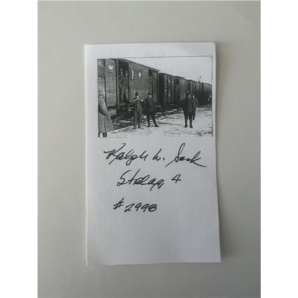 Ralph W. Sack original signature