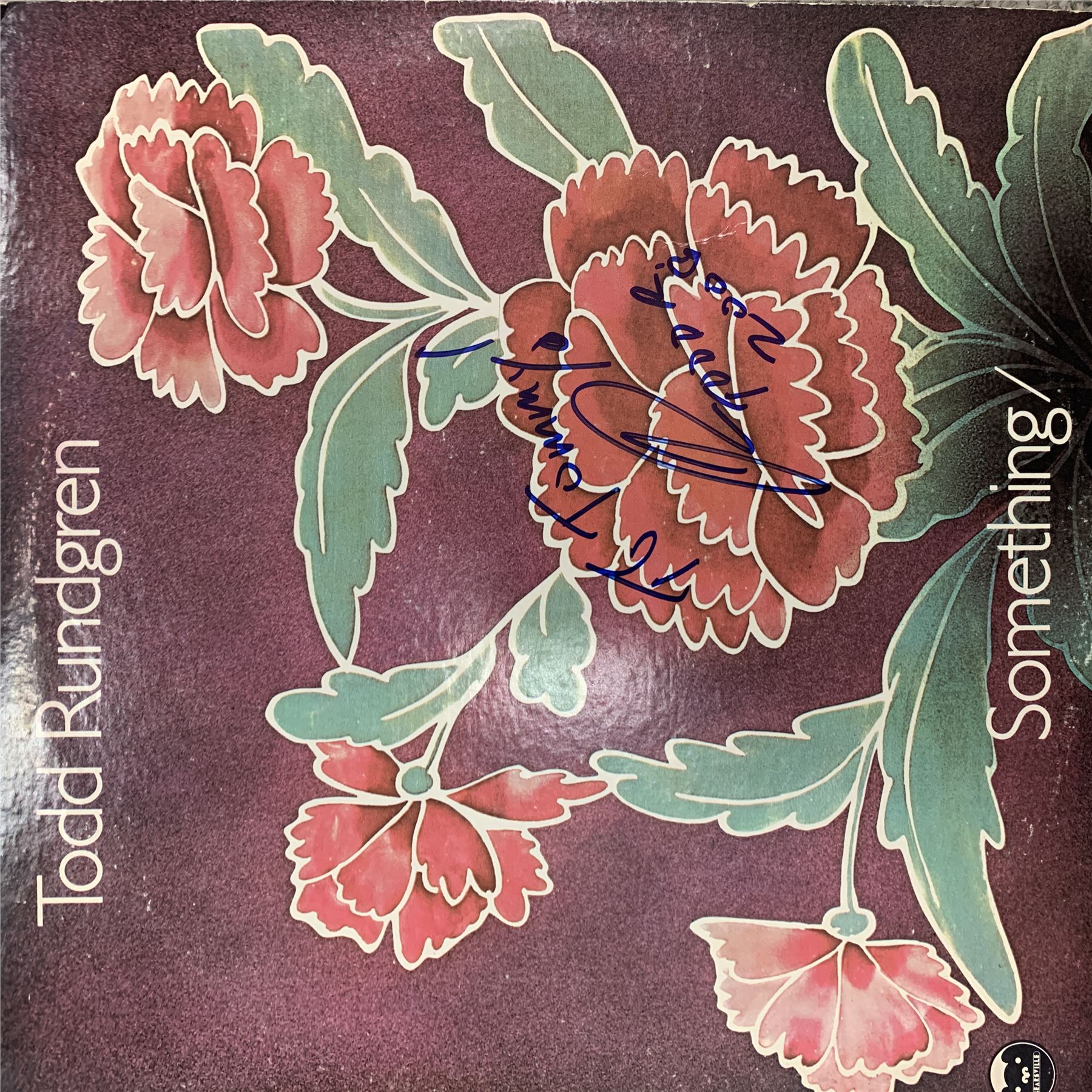 Todd Rundgren Something/ Anything? signed album