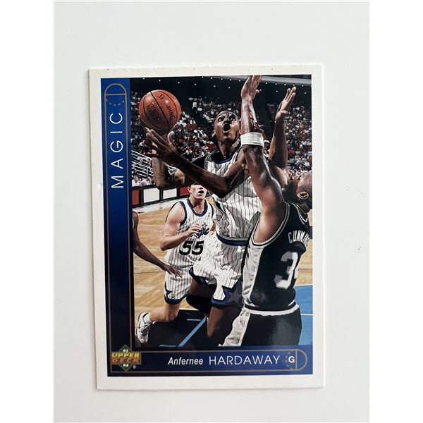 Orlando Magic Anfernee Hardaway #382 limited edition 1993 Upper Deck trading card