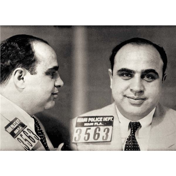 Al Capone Mugshot