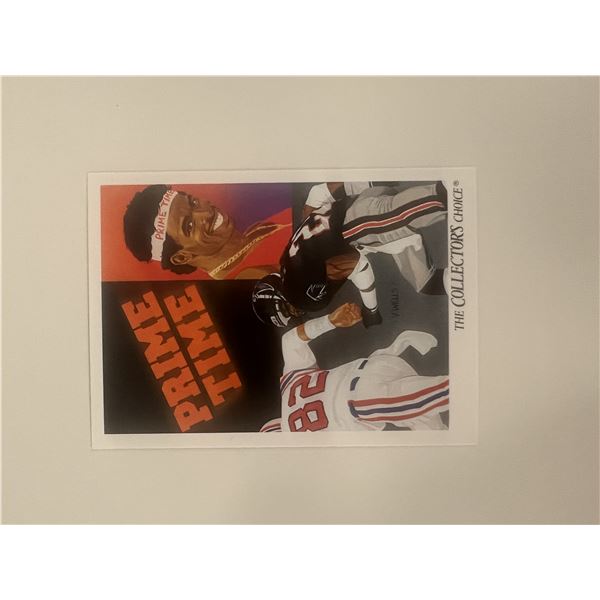 Atlanta Falcons Deion Sanders 1991 Upper Deck #85 trading card