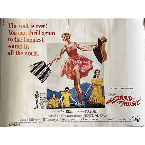 The Sound of Music 1965 vintage movie poster
