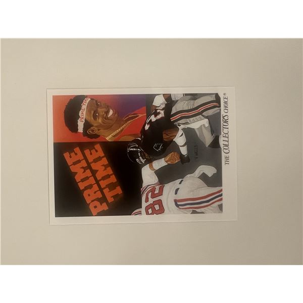 Atlanta Falcons Deion Sanders 1991 Upper Deck #85 trading card