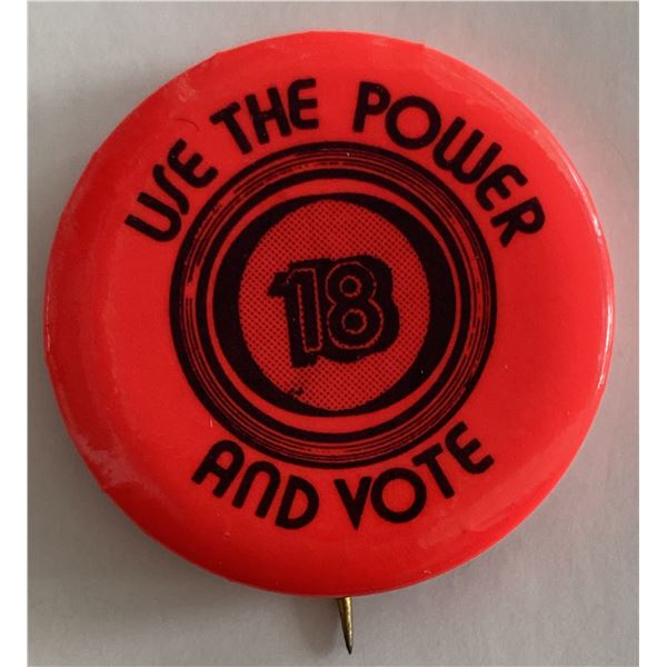 We the Power and Vote pin