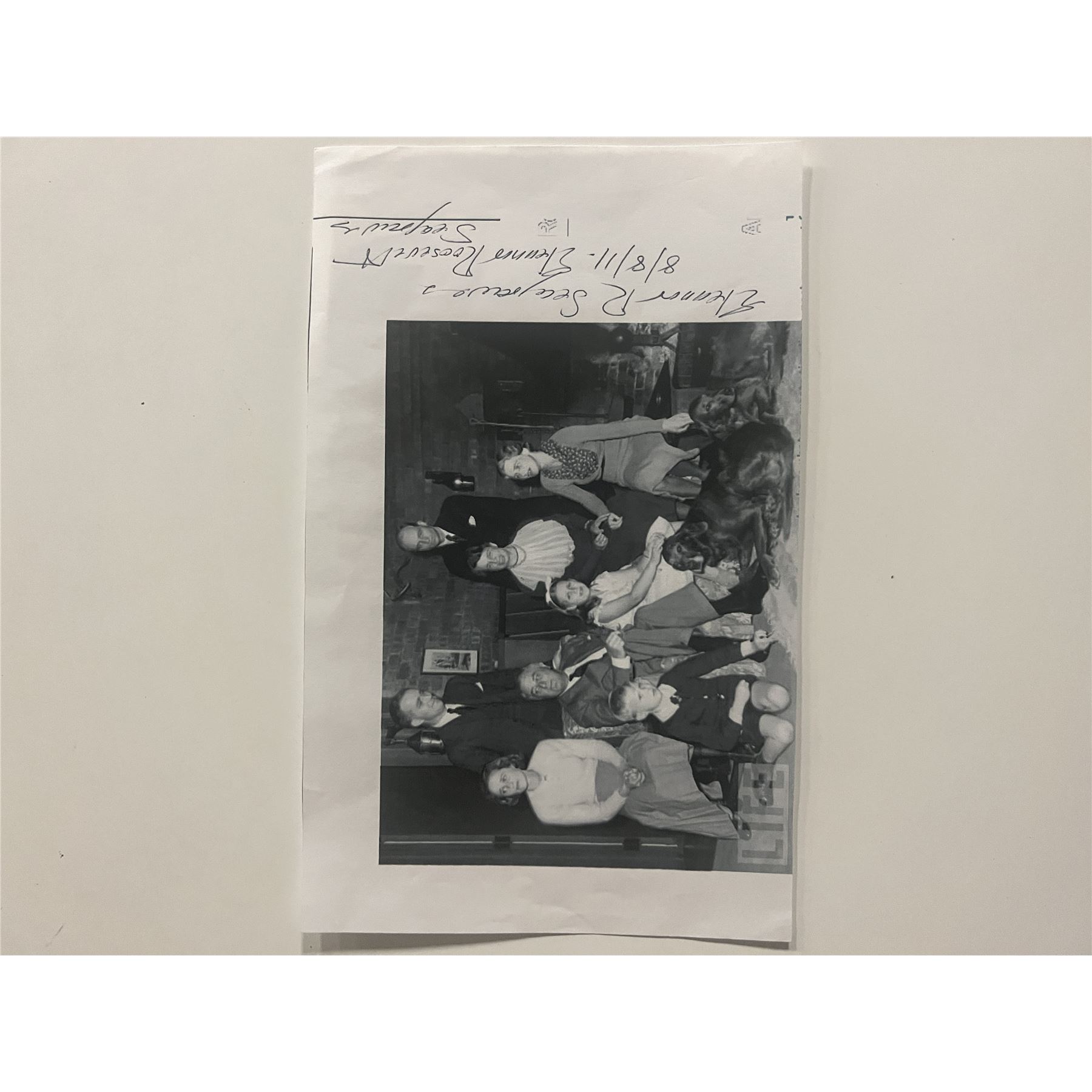 Eleanor Roosevelt Seagraves signed photo