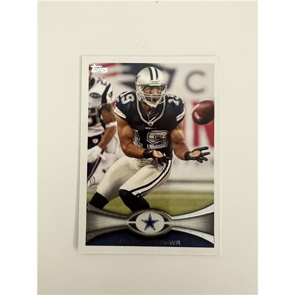 Dallas Cowboys Miles Austin trading card