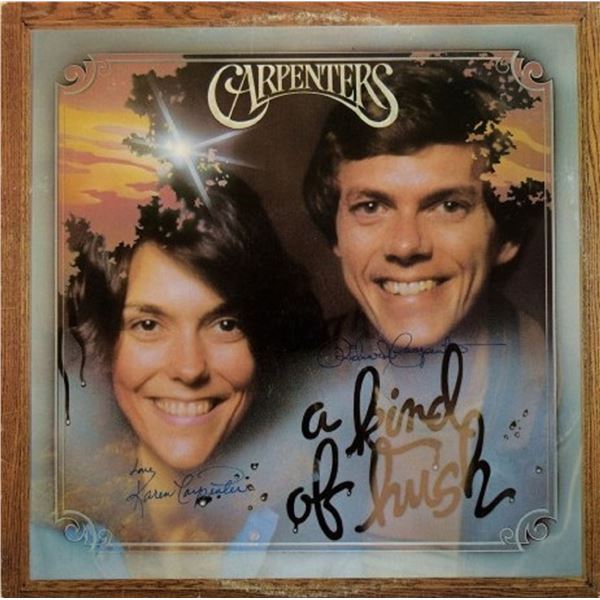 The Carpenters signed A Kind Of Hush album