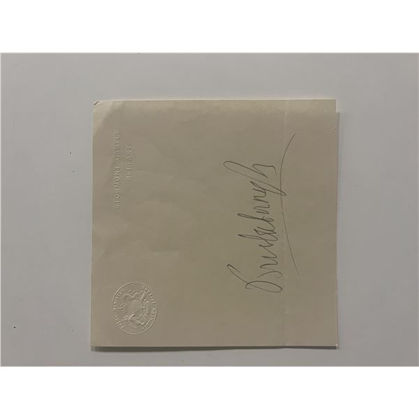 Basil Brooke, 1st Viscount Brookeborough signed envelope