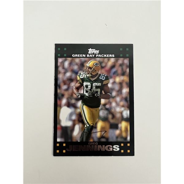 2007 Topps Football Card #145 Greg Jennings