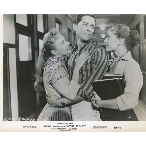 Going Steady Molly Bee signed lobby card