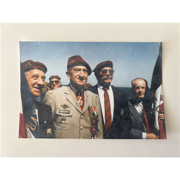 WWII Paul Aussaresses signed photo