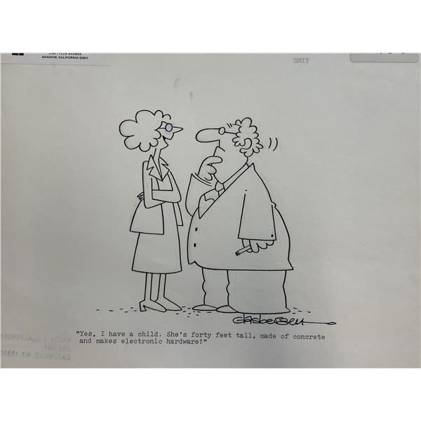 Randy Glasbergen Original Cartoon